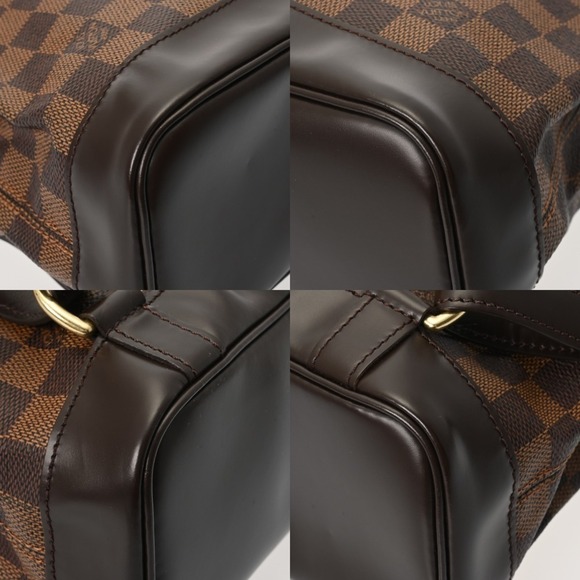 LOUIS VUITTON Brown Damier Canvas Backpack main image 4